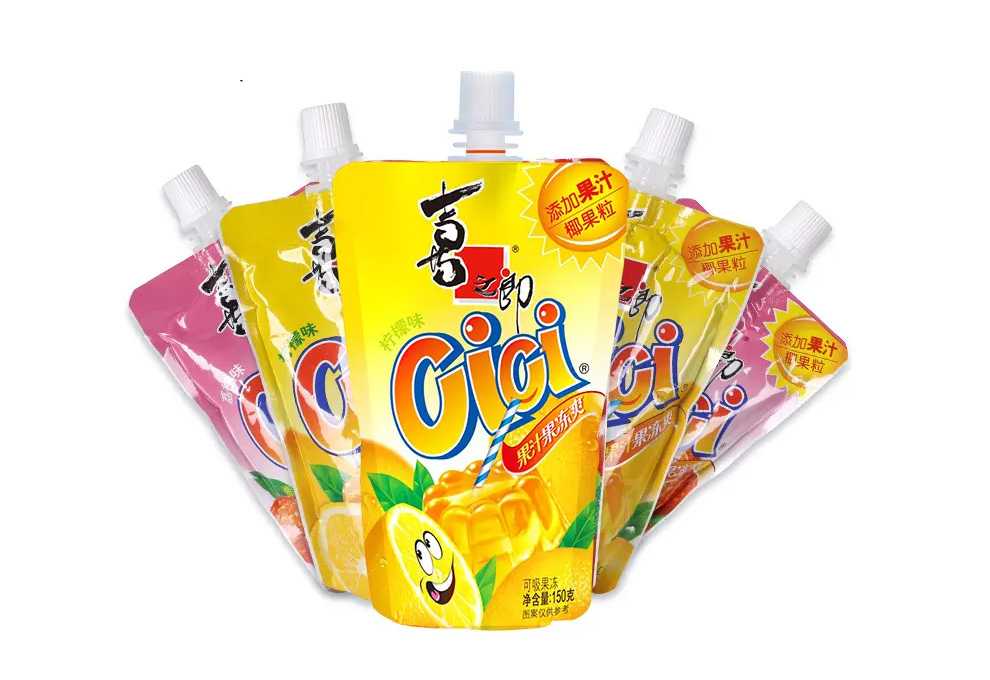 革新食品包裝 —— 自動化吸吸果凍灌裝旋蓋機，開啟便捷美味新體驗！