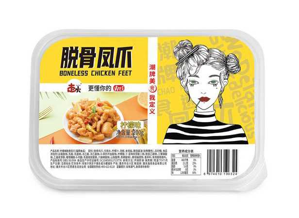 泡椒鳳爪保鮮盒包裝機：鎖住美味，保鮮每一刻